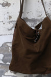 AVIVA JIFEI XUE X Tagliovivo 24 Autumn and Winter Handmade Flower Dyeing Single Shoulder Square Bag AJX-TOTE BAG-ZONG Brown